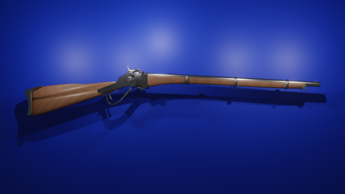M1857 Sharps precission rifle preview image